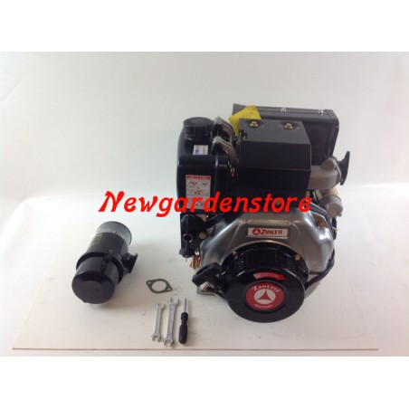 Motore completo motocoltivatore ZANETTI DIESEL ZDM78C1MEV conico avv. elettrico