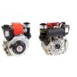 ZANETTI DIESEL ZDM78C1MV motor complete motor cultivator with cone Ø  23 manual screw drive