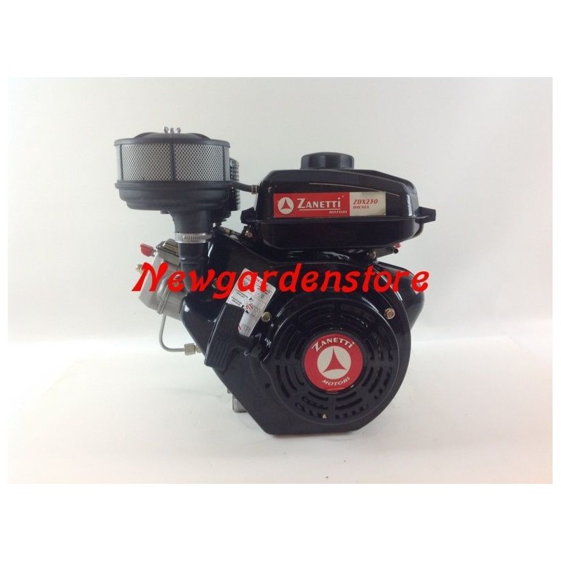 Moteur complet ZANETTI DIESEL ZDX230L2 cylindrique à démarrage manuel