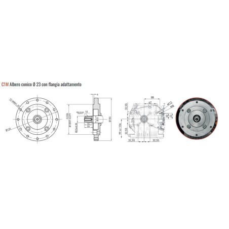 Motor cortacésped gasolina completo ZANETTI ZEN150C1M 149cc filtro de aire baño de aceite