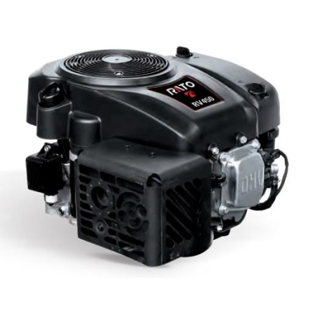 Motor completo RATO RV450 eje vertical diámetro 25,4mm volante ligero | Newgardenstore.eu