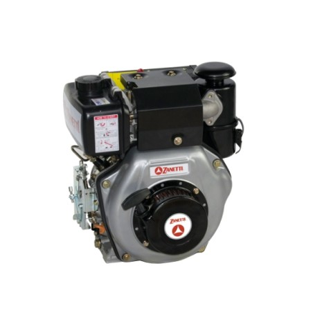 Motor completo ZANETTI ZDM 73 C1MV diesel horizontal eje cónico diámetro 23 | Newgardenstore.eu