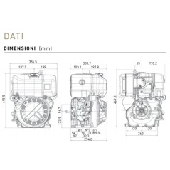 LOMBARDINI Dieselmotor 15LD350 4-Takt-Motorgrubber TWIST9DS 02010623 | Newgardenstore.eu