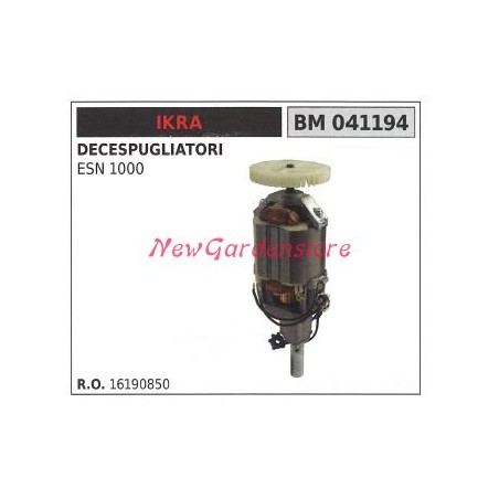 Motor eléctrico IKRA para desbrozadora ESN 1000 041194 16190850 | Newgardenstore.eu