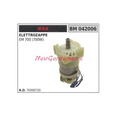 IKRA-Elektromotor für EM 700 (700W) Rotationsfräse 042006 70300720 | Newgardenstore.eu