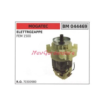 MOGATEC electric motor for electric hoe FEM 1500 044469 70300980 | Newgardenstore.eu