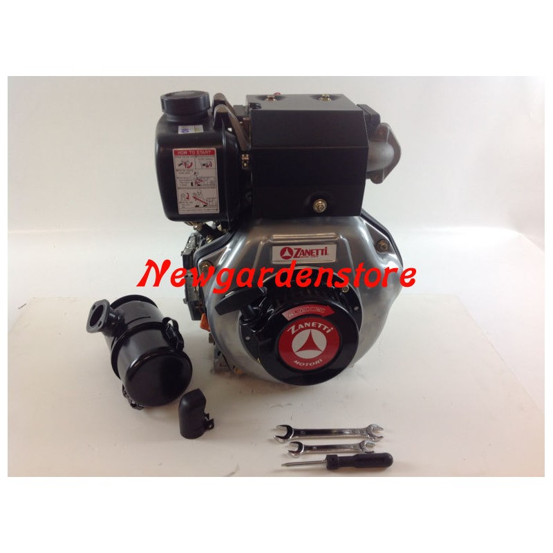 Motor para motocultor ZANETTI DIESEL ZDM70C1ME con arranque eléctrico