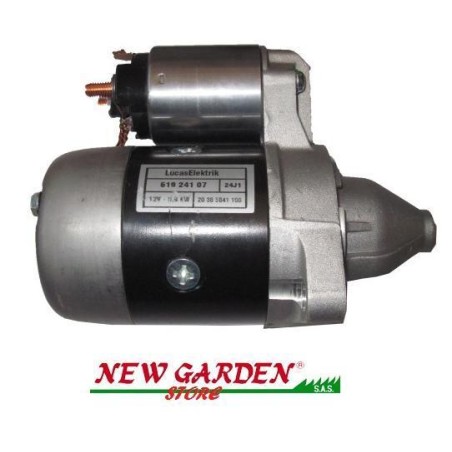 Motor de arranque 12V 1,2kW motor diesel compatible LOMBARDINI 6LD 3LD | Newgardenstore.eu