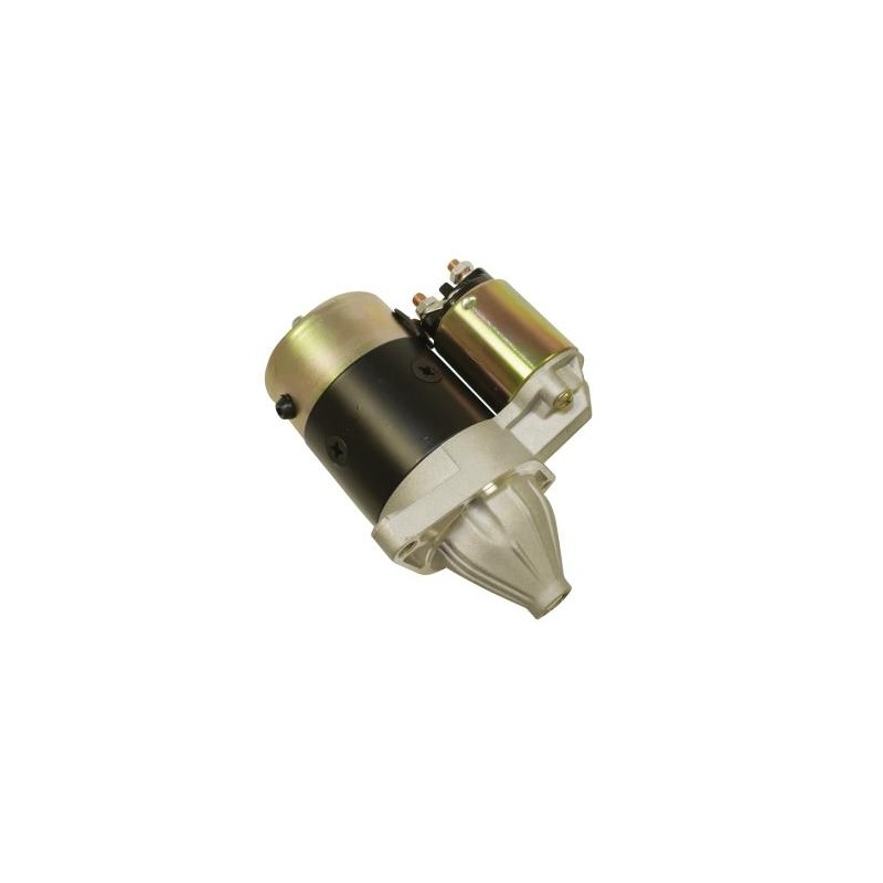 Electric starter motor compatible with GRASSHOPPER mower engine