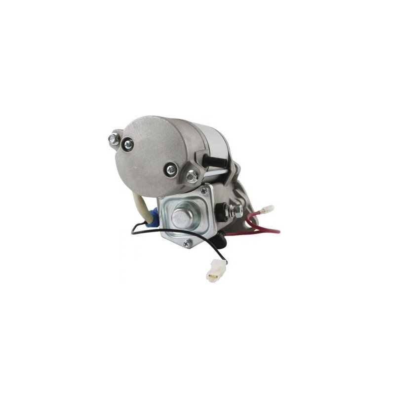 Electric starter motor compatible with KUBOTA R400 wheel loader engine