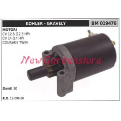 KOHLER Rasentraktor Rasenmäher Anlasser CV12.5 019476 | Newgardenstore.eu