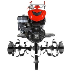 Motocultor NIBBI 118 con motor de gasolina EMAK 252 cc 100 cm transmisión de 4 velocidades