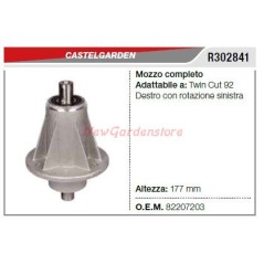 Blade hub CASTELGARDEN lawnmower mower TWIN CUT 92 R302841