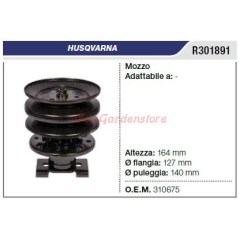 Blade holder hub HUSQVARNA lawnmower mower R301891 | Newgardenstore.eu