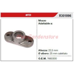 Mozzo portalama MTD tagliaerba rasaerba tosaerba R301896