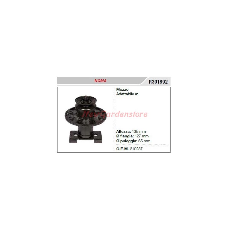 NOMA cortacésped cortacésped cubo portacuchillas R301892