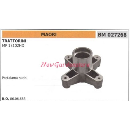 Moyeu de lame pour tracteur de pelouse autoportée MP 18102HD MAORI 027268 | Newgardenstore.eu