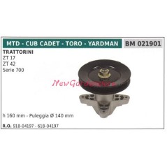 Cubo de cuchilla para ZT 17 42 700 series tractor de césped cortacésped MTD 021901 | Newgardenstore.eu