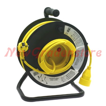 Roller cable reel with electric cable length 25 m 330155