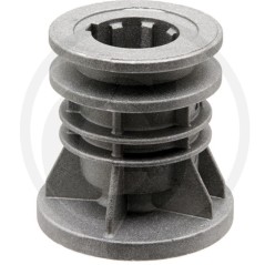 Lawn tractor mower blade support hub compatible CASTELGARDEN 13289588