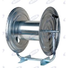 Hose reel for 50mt galvanised metal hose for spraying 91989