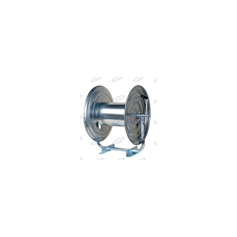 Hose reel for 50mt galvanised metal hose for spraying 91989