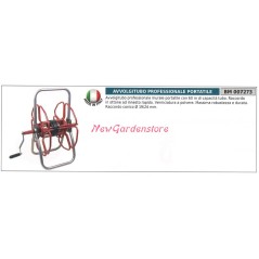 Professional portable hose reel UNIVERSAL 007273 | Newgardenstore.eu