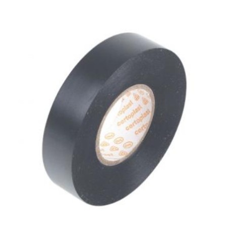 Nastro isolante colore nero larghezza 19,00 mm lunghezza 33,00 m | Newgardenstore.eu