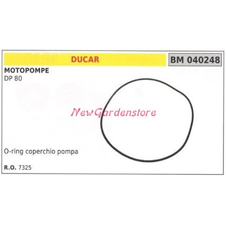 O-Ring Pumpendeckel DUCAR DP 80 Motorpumpe 040248 | Newgardenstore.eu