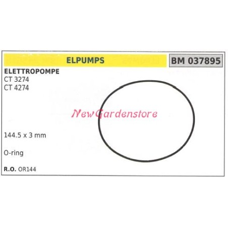 O-ring ELPUMPS elettropompa CT 3274 4274 037895 | Newgardenstore.eu