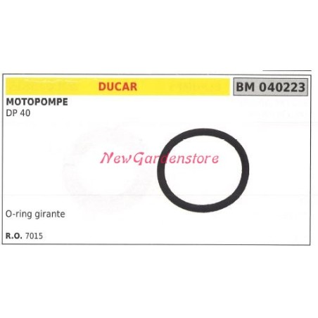 O-ring impeller DUCAR motor pump DP 40 040223 | Newgardenstore.eu