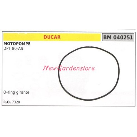 O-Ring Laufrad DUCAR Motorpumpe DPT 80-AS 040251 | Newgardenstore.eu