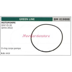 O-Ring GREENLINE Motorpumpe QGZ 25-30 YEAR 2012 019888