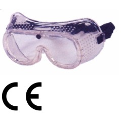 Standard safety glasses with scratch-resistant polycarbonate lenses