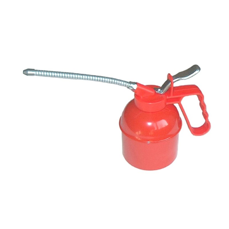 Steel pressure oiler 200 g with flexible unscrewable barrel