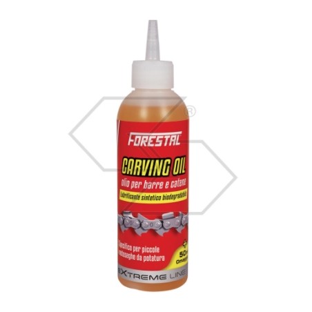 Carving oil for cordless pruners biodegradable synthetic lubricant 200ml | Newgardenstore.eu