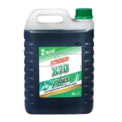 Strong K70 Plus semi-synthetic blend oil for 2-stroke chainsaw engine 5 litres | Newgardenstore.eu