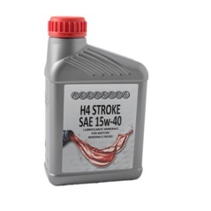 Engine oil 4T SAE 15W40 1litre agricultural and garden machinery lubricant 320123