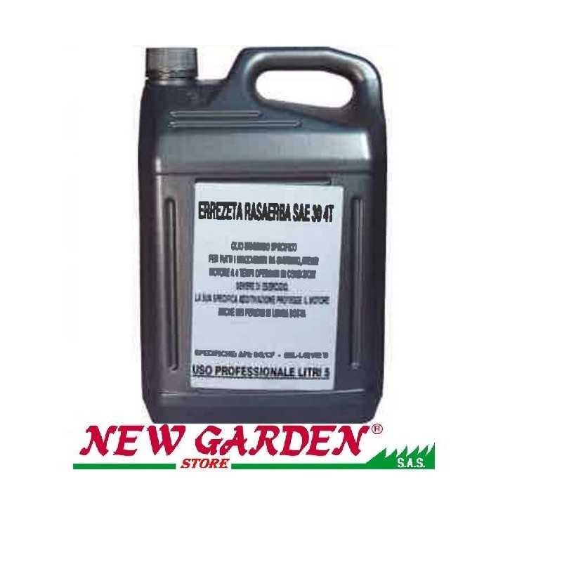 Engine oil 4T SAE 30 5litres 4-stroke lawn tractor lubricant