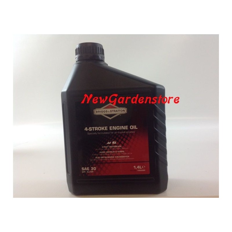 BRIGGS & STRATTON Aceite lubricante para motor de cortacésped SAE 30 1,4 litros 100006E