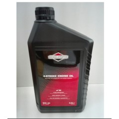 Olio motore lubrificante 4 tempi SAE 30 2 LT litri BRIGGS STRATTON 100008E | Newgardenstore.eu