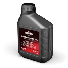 Aceite lubricante para motores de 4 tiempos BRIGGS&STRATTON SAE30 500 ml 100004E | Newgardenstore.eu