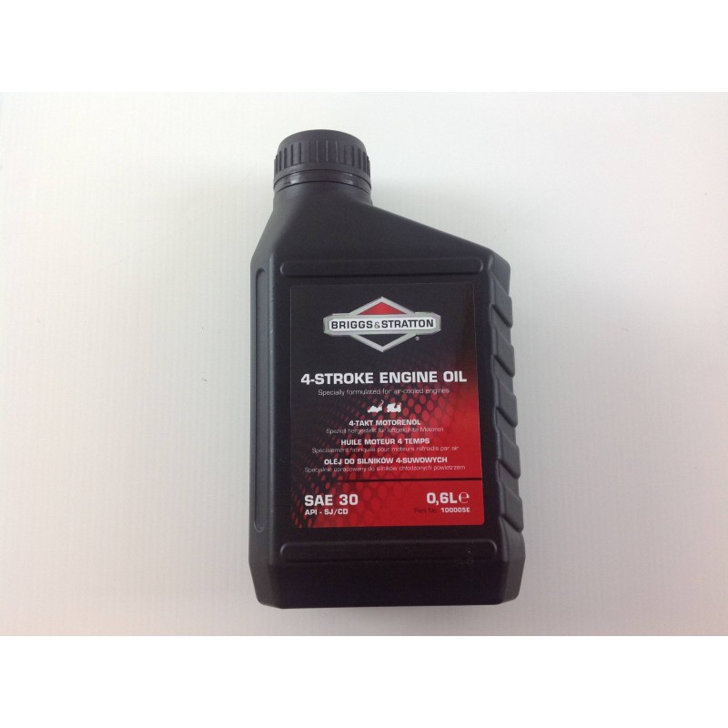 BRIGGS&STRATTON 100005E Aceite lubricante para motores de 4 tiempos SAE30 600 ml