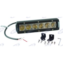 LED-Arbeitsscheinwerfer 10-36V 30W 1710LM 185x65x55mm 6 LED Epistar 5W Landmaschinen | Newgardenstore.eu