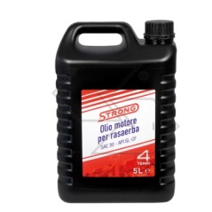 Engine oil SAE-30 STRONG 5Litre 4-stroke engines lawn mower excellent lubrication | Newgardenstore.eu
