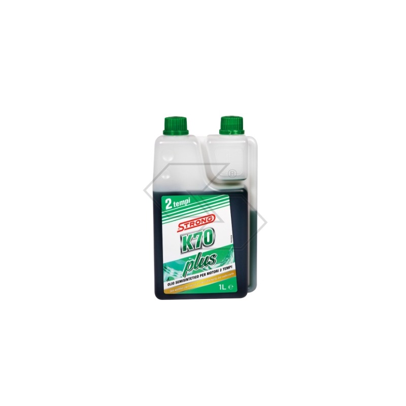 K70 PLUS 1LITRE semi-synthetic 2-stroke engine oil 1 piece STRONG