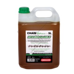 Biologisch abbaubares Schutzöl OREGON Kettensägenkette CHAIN 5 Liter | Newgardenstore.eu