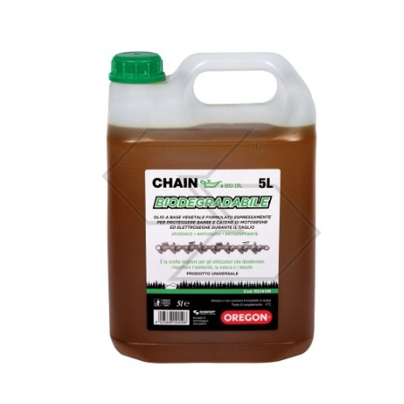 Biodegradable protective oil OREGON chainsaw chain CHAIN 5 litres | Newgardenstore.eu