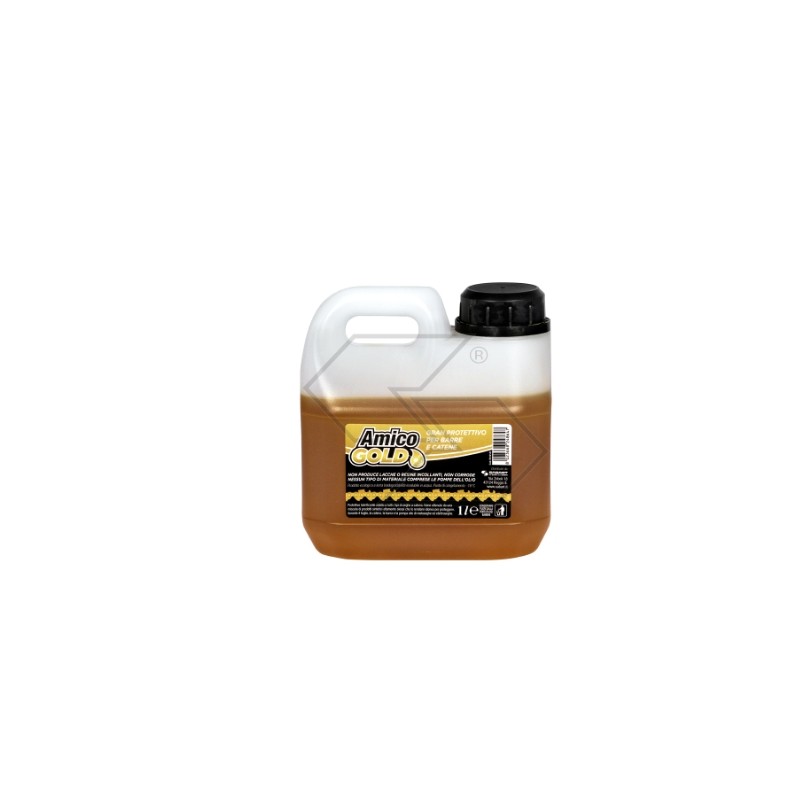 Huile synthétique de protection pour chaîne de tronçonneuse AMICO GOLD 1 litre R314149