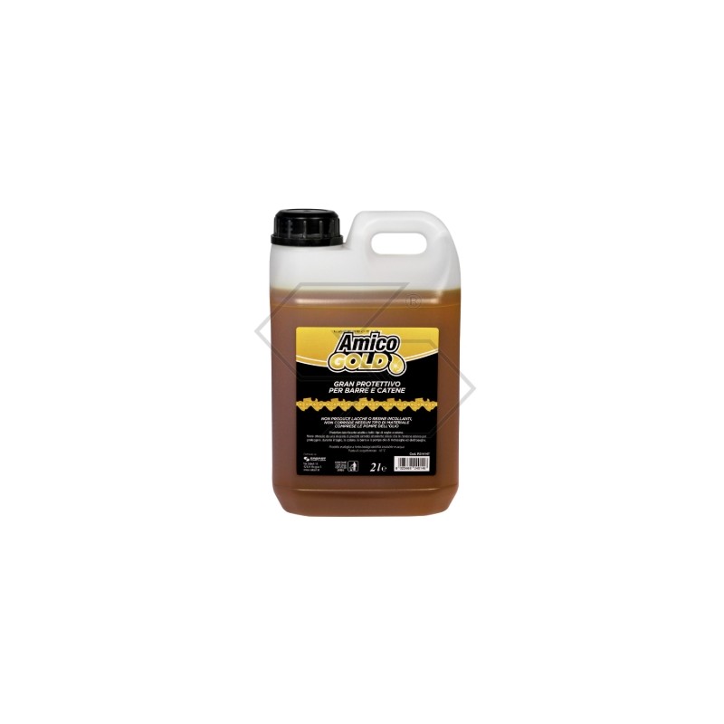 Protective synthetic chainsaw chain oil AMICO GOLD 2 litres R314147